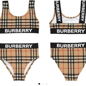 Burberry Kids Liana two piece swimsuit